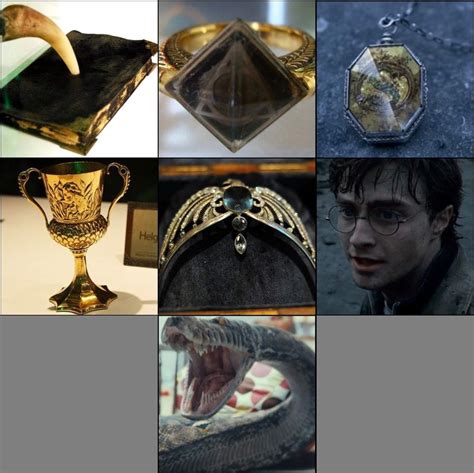 What Are The 7 Harry Potter Horcruxes harry potter all horcruxes - Google Search | Horcruxes harry potter